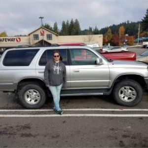 The day I bought her in Belfair WA. You won't believe what I paid for her. Lol