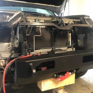 Bumper test fit