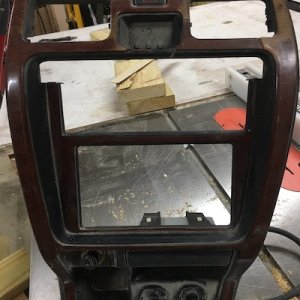 wood bezel