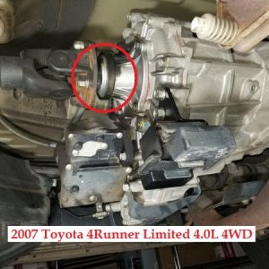 2007 Toyota 4Runner Seal   Side View