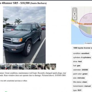 Craigslist Ad