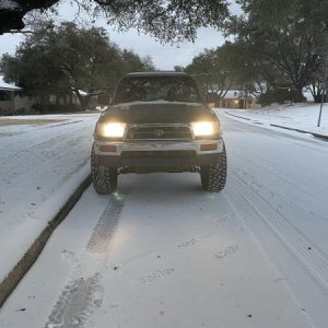 Texas snow storm
