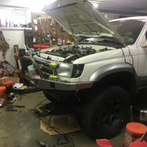 Front Bumper Install