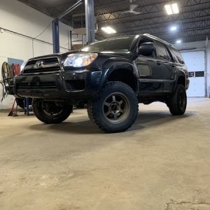 Stance with new suspension