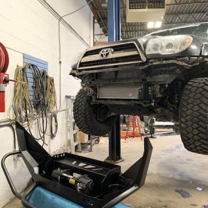 CBI Front Bumper Install. Smittybilt X20 10K winch. Factor 55 Hawse Fairlead and Flatlink