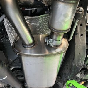 New Magnaflow exhaust install 04-08-22