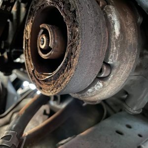 1997 Toyota 4Runner A/C compressor carnage
