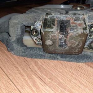 rear door closer mechanism