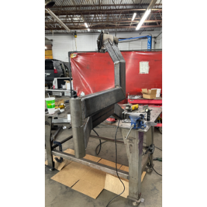 Hitch Mounted Swing Arm Tire Carrier - Progress First Unit