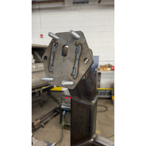 Hitch Mounted Swing Arm Tire Carrier - Progress First Unit