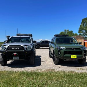 2012 Tacoma TRD Off-Road & 2022 T4R Trail SE