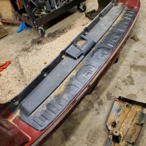 Existing bumper cover