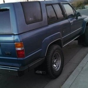 This is the first photo I took, I got the Truck from my uncle as a Graduation gift back in 2014. This was my first car.