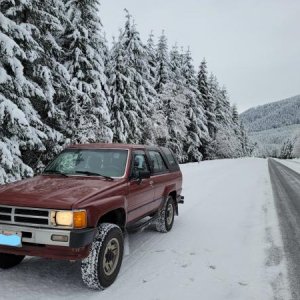 snow