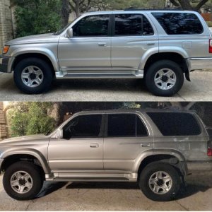 Before and After Bilstein Shocks