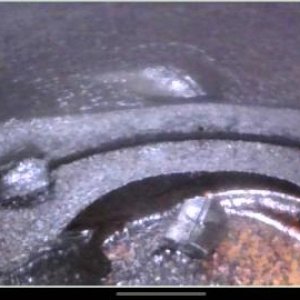 Debris in cylinder 3 using endoscope camera
