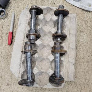 Cam adjusters, all cleaned up