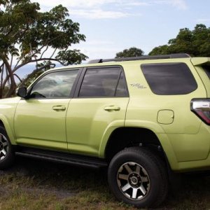 Our 4Runner on our KonaTrue coffee farm here on the Big Island of Hawaii.