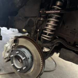 Suspension:
Fox 2.5 coilovers 
Camburg UCAs
