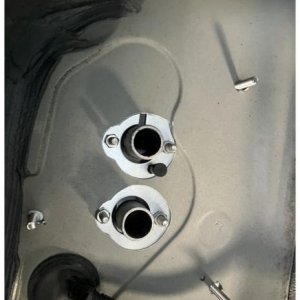 Mounting location from under the vehicle