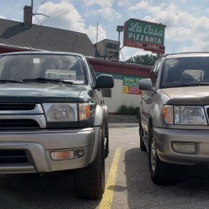 With 01 Landcruiser