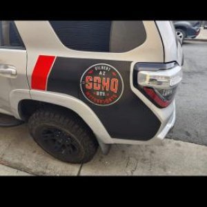 Went with the SDHQ side decal to try something different.