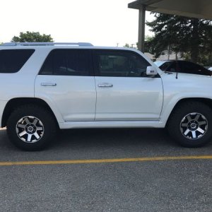2010 Limited on 255 80R17 Cooper ST Maxx on TRD Rims