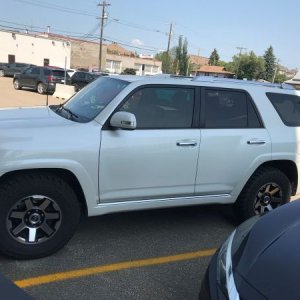 2010 Limited on 255 80R17 Cooper ST Maxx on OEM TRD Rims