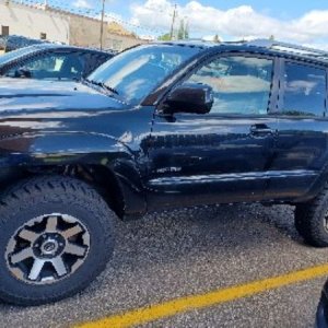 2003 Limited on 255 80R17 Cooper ST Maxx on OEM TRD Rims