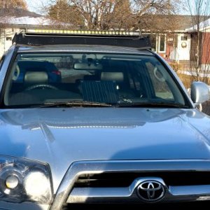 Prinsu Roof Rack and light bar