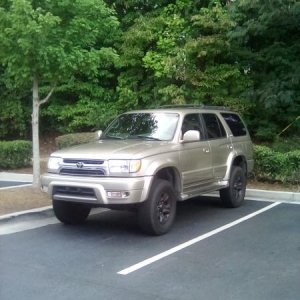 After 2.5” Bilstein lift with SPC UCAs and new LCAs
