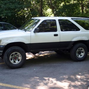 Very clean lines on the 2 door.