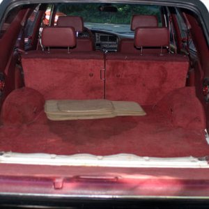 Interior was soft and pink!