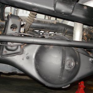 Rust convertor and under coating with Bed Liner paint