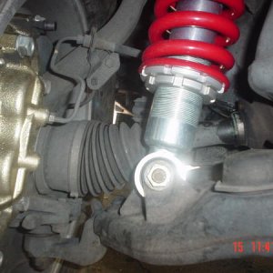 Left Coilover After