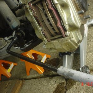 Leverage
-Floor Jack / Tire Iron