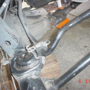 Sway Bar
-This was key to the removal of the rear coils