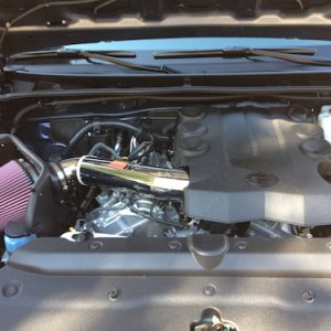 K&N Series 77 Installed - Pulls much harder from 3K RPM and UP, however very throaty that is quite loud as well.  Don't mind for the increase in power