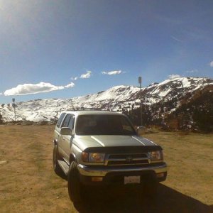 East side of the continental divide near loveland pass, Oct 24th 2011, 2nd day with the truck