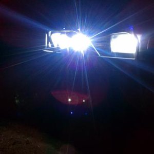 HID heads and 7in HID offroad lights
