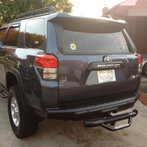 Hitch Step Installed