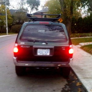 Led Taillights-not on the brake pedal
