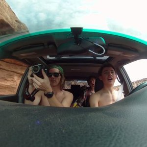 Reaction from Dashboard Go Pro