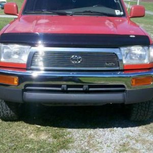 New front bumper