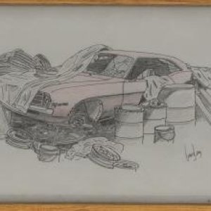 Camaro drawing I did years ago.