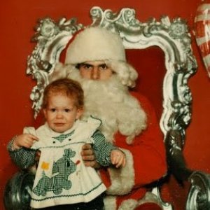 Scary Santa.