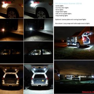 5th gen 4runner LED kit brochure