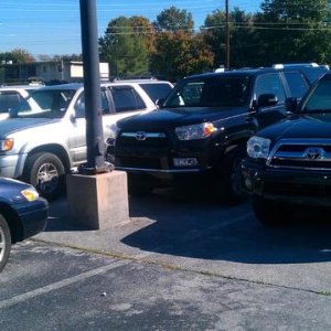 4runners at work