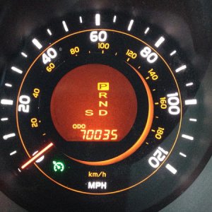 70,000 miles!