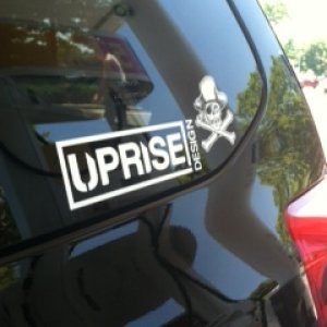 Uprise Design & CC Brewing Stickers